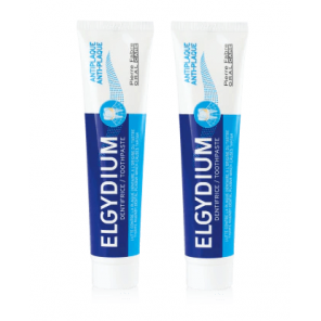 Elgydium dentifrice anti-plaque 75 ml lot de 2