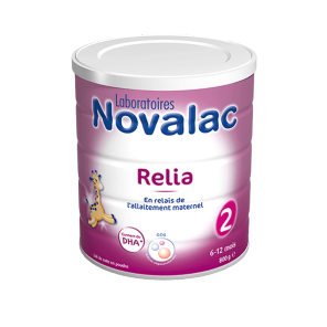Novalac relia 2 lait 6 à 12 mois 800g