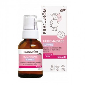 Pranarôm huile de massage bio sommeil 30ml