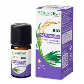 Naturactive palmarosa huile essentielle bio 5ml