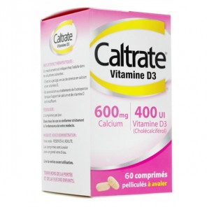 Caltrate vitamine D3 600mg...