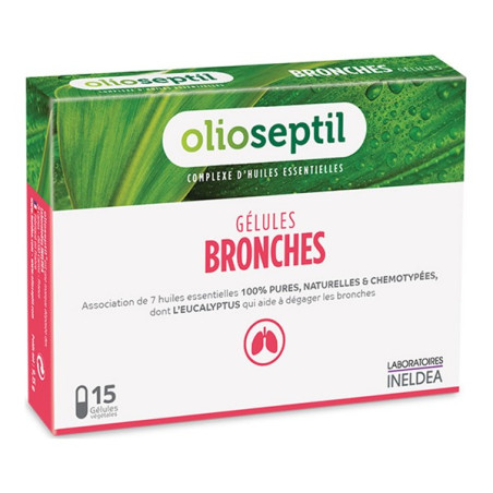 Olioseptil bronches 15 gélules