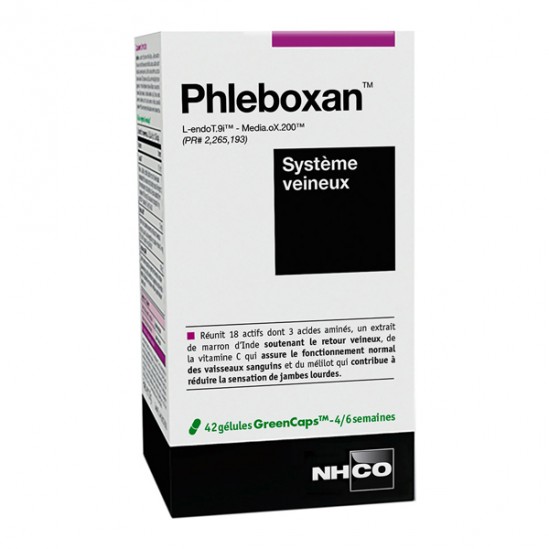 Nhco phleboxan système veineux 42 gélules