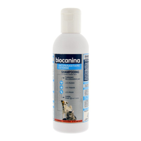 Biocanina shampoing ape tetramethrine 200ml
