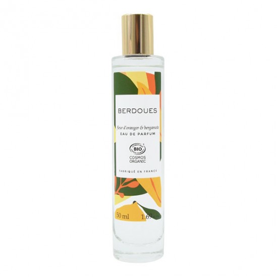 Berdoues eau de parfum bio fleur d'oranger & bergamote 50ml