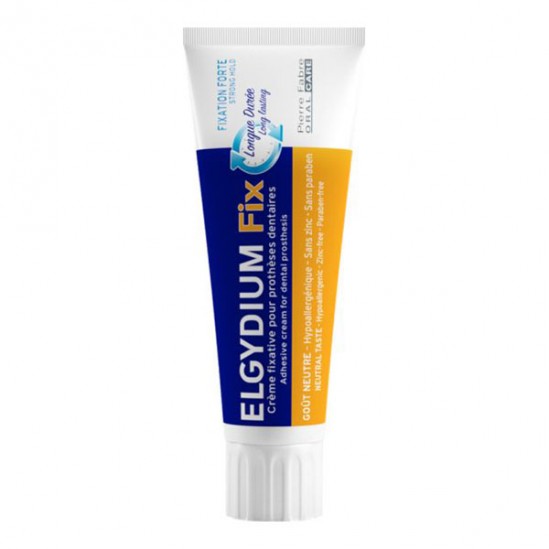 Elgydium fix crème fixative pour prothèses dentaires 45g