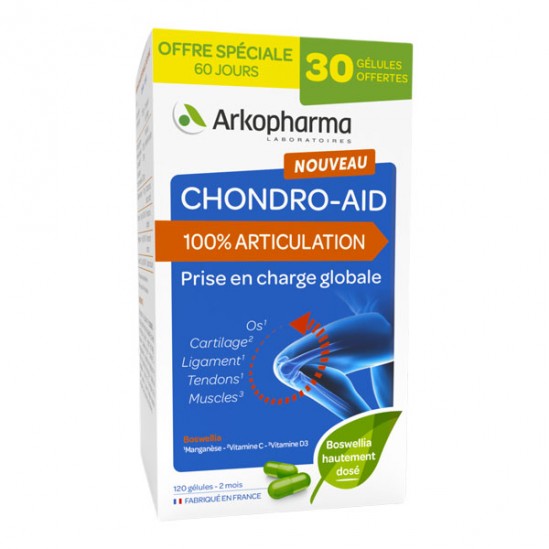 Arkopharma chondro-aid 100% articulation 60 gélules
