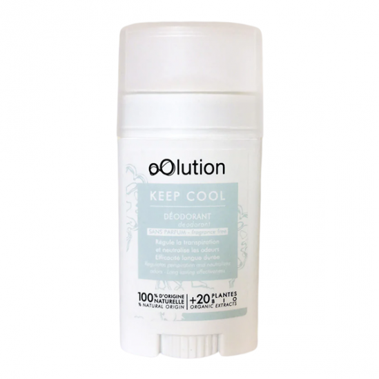 Oolution keep cool déodorant sans parfumé 40g