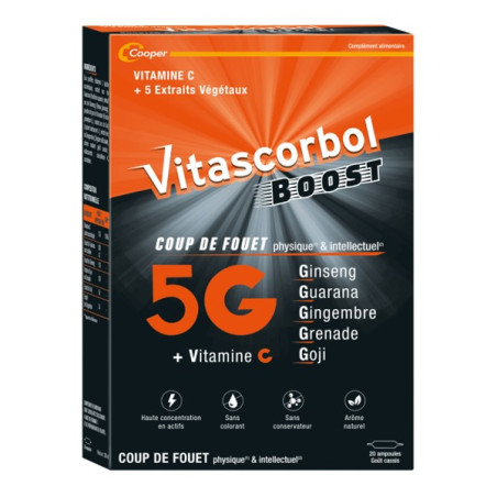 Vitascorbol boost 5G 20 ampoules
