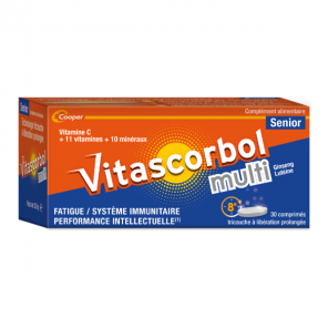 Vitascorbol multi senior 30 comprimés
